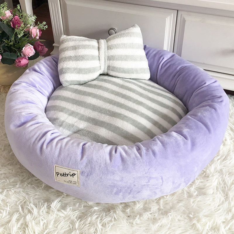 Moo&Co CloudNest™ Fleece Bed - Where Sweet Dreams Begin